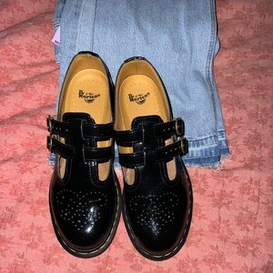 Dr. Martens 8065 Mary Jane Patent Leather Shoeswomen's Black USL 10